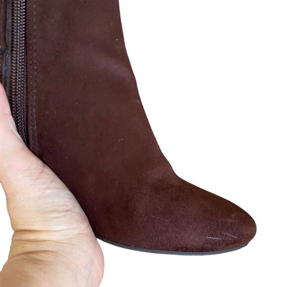 Charter Club | Jaccque Tall Stretch Boot in Chocolate Color, Size 7.5 - Picture 6 of 7